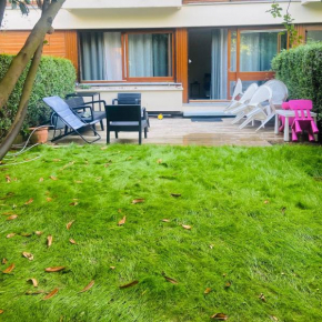 Lovely studio 35 m2 with garden. 2/4 people
